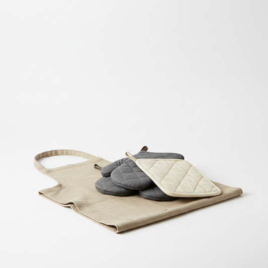 Kit Gourmet: Avental + Luva Térmica fazer algo sem nome e com imagem existente