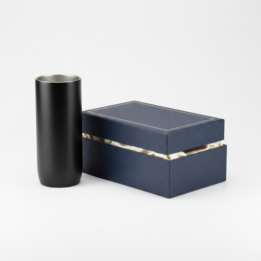 Kit Premium: Copo Térmico + Caixa Presente Personalizável faça a imagem existente e padrao
